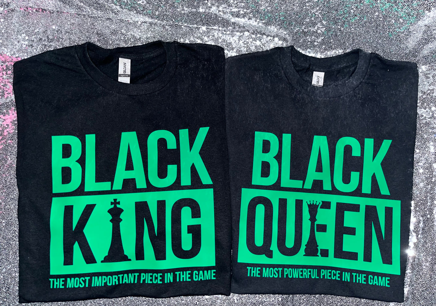 Black King & Queen T-shirts